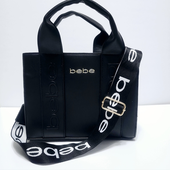 bebe Hana black sachet crossbody bag - Picture 10 of 17